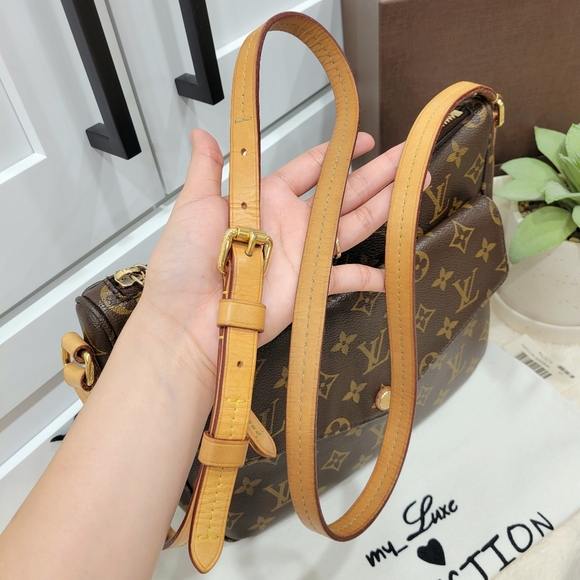 💕DISCONTINUED Very Rare Crossbody/Shoulder LOUIS VUITTON Mabillon Monogram - Picture 5 of 16
